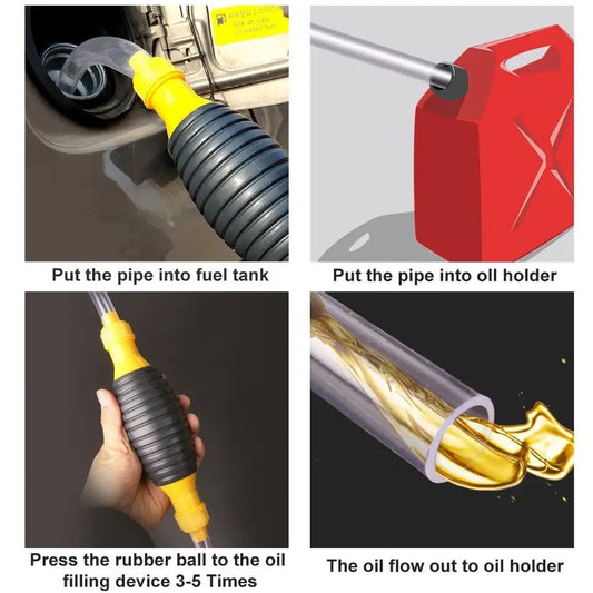 Manual Siphon Pump Fuel Transfer Hose – Multi-Purpose Liquid Transfer Pump