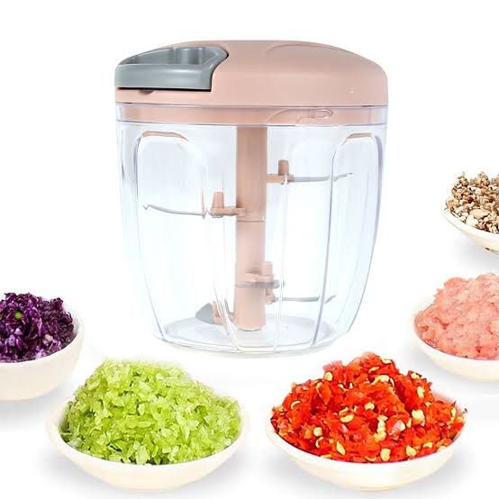 Manual Food Chopper – Hand Pull Vegetable & Meat Chopper (Large Capacity)