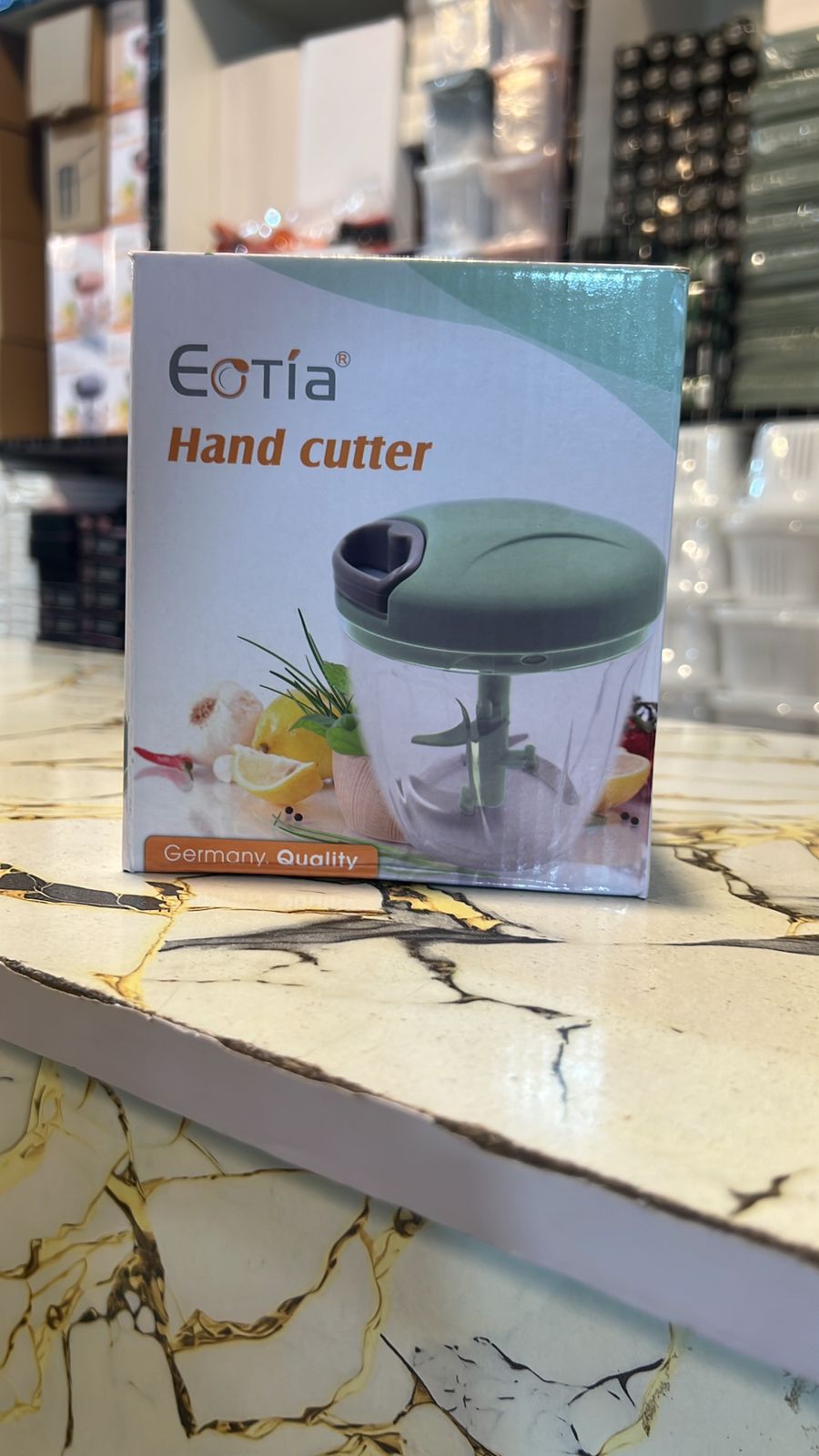 Manual Food Chopper – Hand Pull Vegetable & Meat Chopper (Large Capacity)
