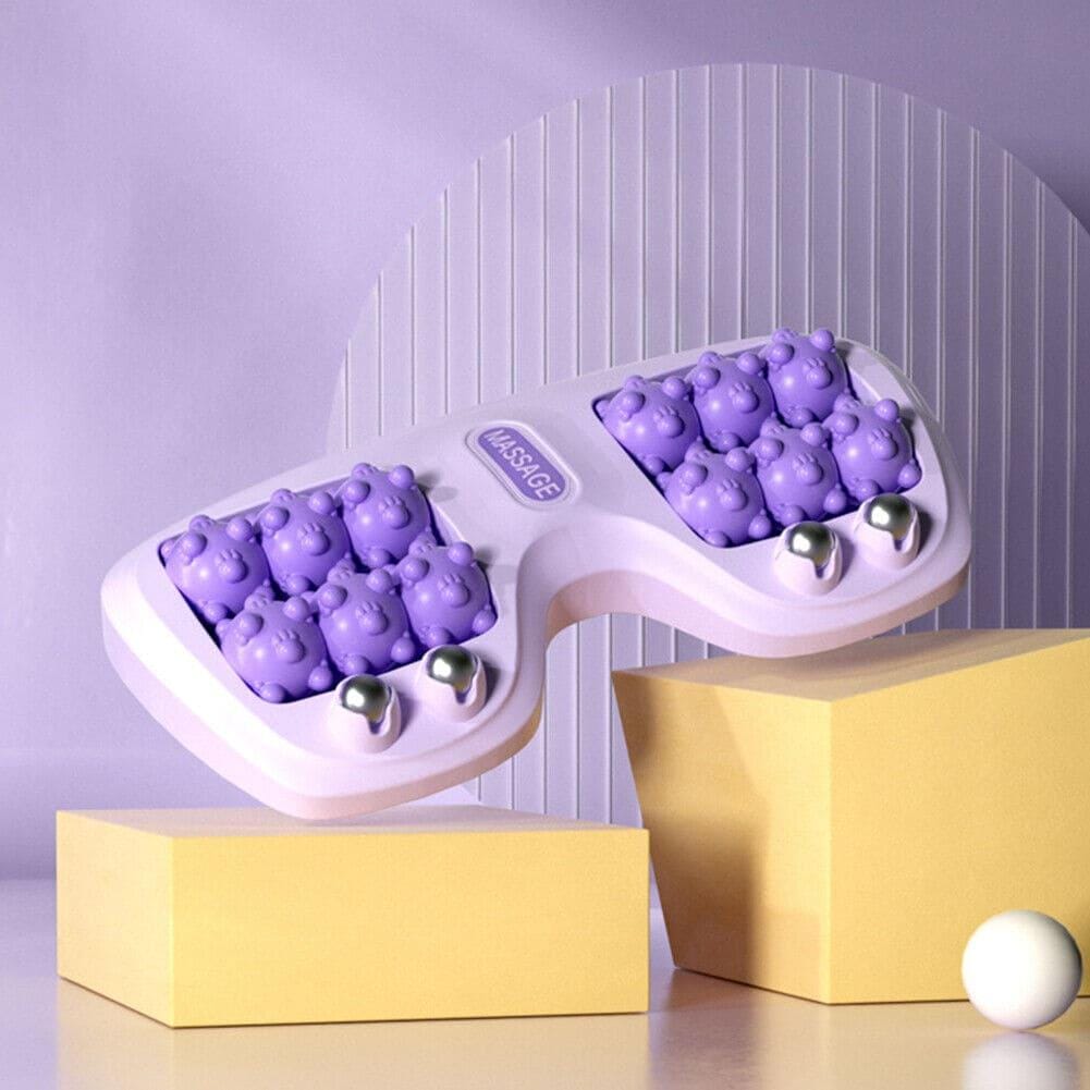 Roller Manual Foot Massager – Body Stress Buster & Acupressure Point Device for Foot & Leg Pain Relief (Random Color)