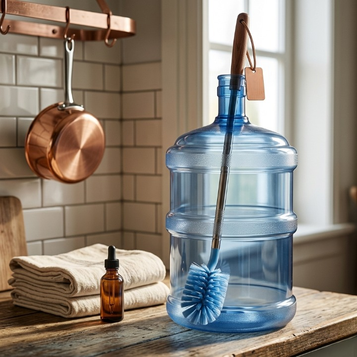 High Quality Water Bottle Cleaning Brush 50cm Best For 19 Liter Bottles Homes And Kitchen