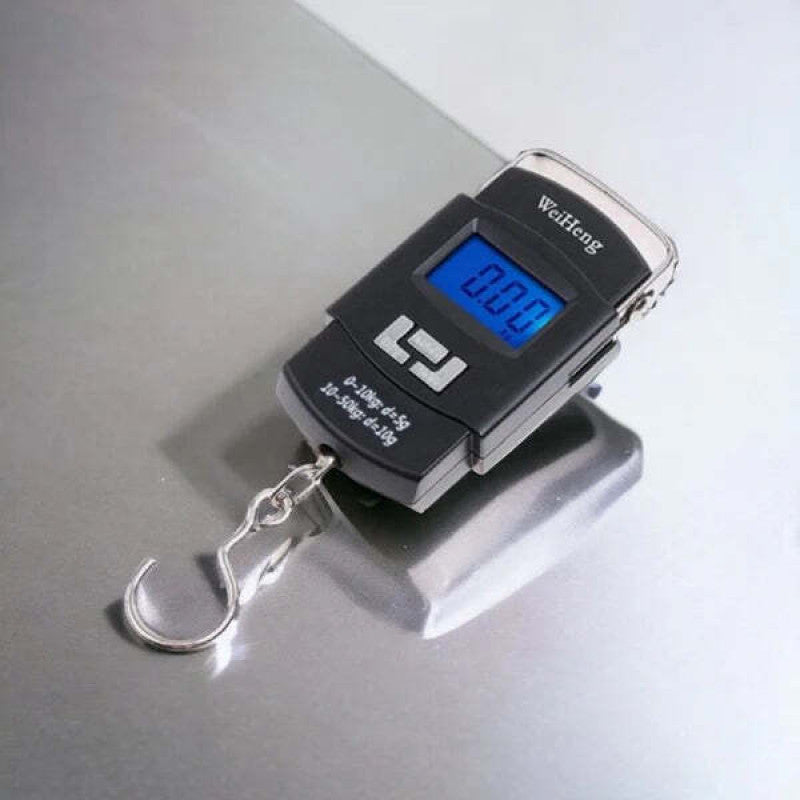 Imported Portable Digital Hanging Scale – Pocket & Fishing Weight Scale