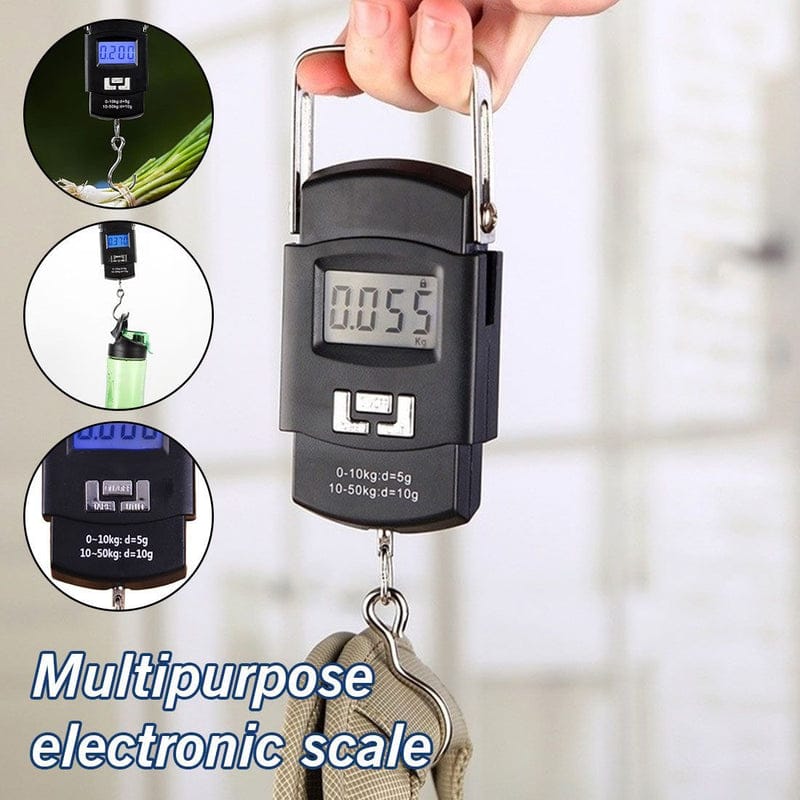 Imported Portable Digital Hanging Scale – Pocket & Fishing Weight Scale
