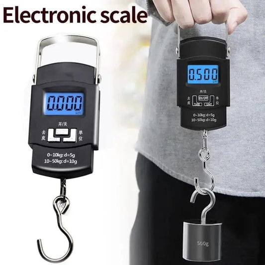Imported Portable Digital Hanging Scale – Pocket & Fishing Weight Scale