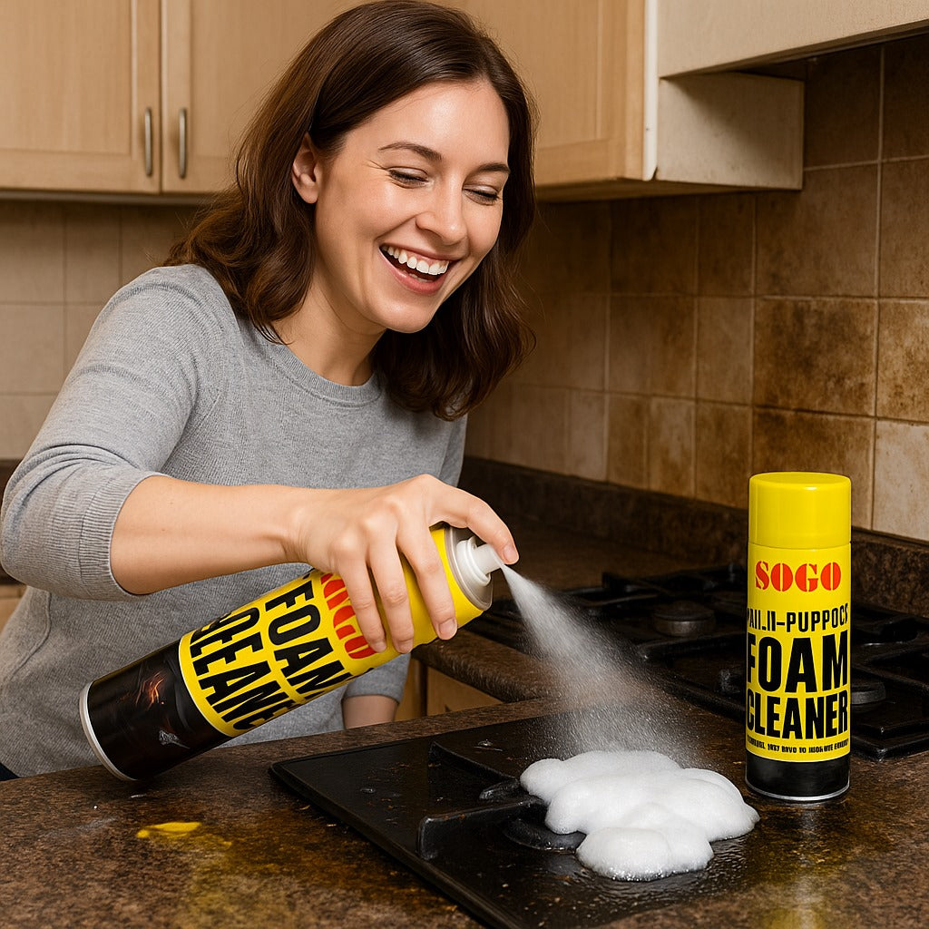 Multipurpose Foam Cleaner for Kitchen, Furniture, Fabric, Carpet, Leather, vinyl | 525ml