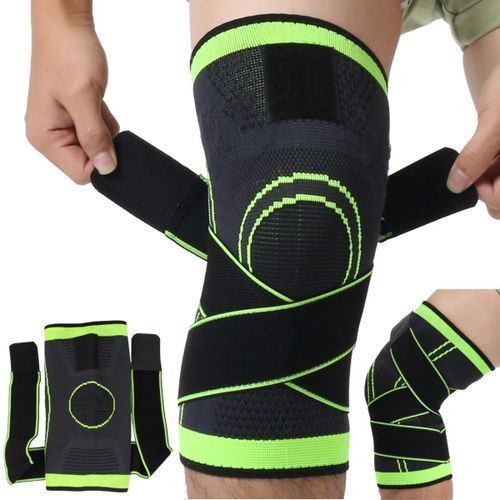 1pc Knee Support Band With Belt | Adjustable Knee Support Pad For Men And Women | Anti-Slip Knee Warmer Sleeves | Knee Sleeve
