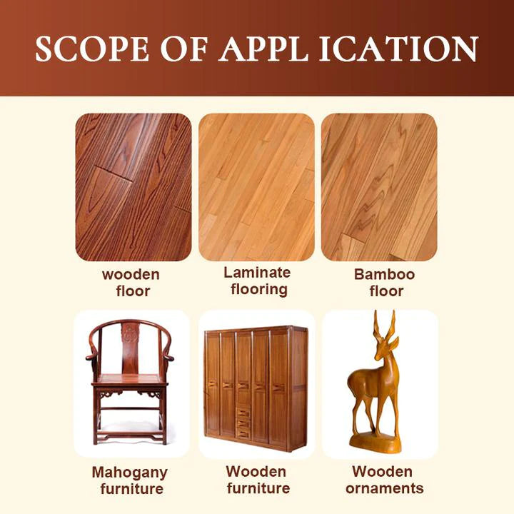 Beeswax Furniture Polish ,Wood Seasoning Beeswax - Natural Wood Wax Traditional Beeswax Polish for Wood & Furniture ,Beeswax Wood Polish and Cleaner for Furniture Care