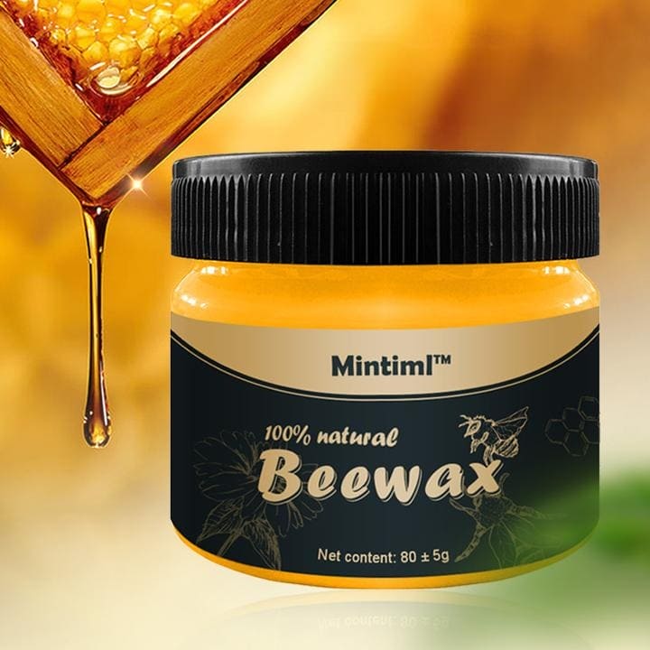 Beeswax Furniture Polish ,Wood Seasoning Beeswax - Natural Wood Wax Traditional Beeswax Polish for Wood & Furniture ,Beeswax Wood Polish and Cleaner for Furniture Care