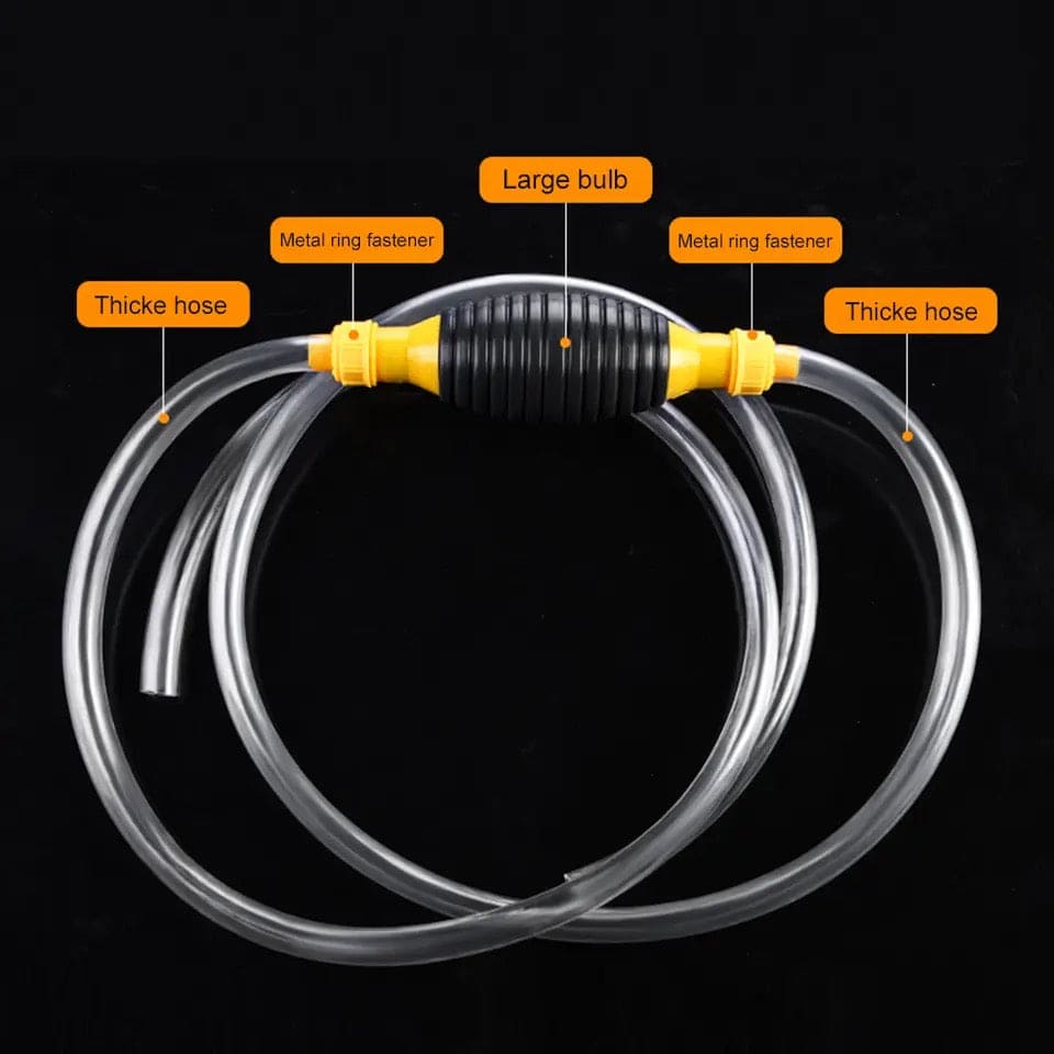 Manual Siphon Pump Fuel Transfer Hose – Multi-Purpose Liquid Transfer Pump